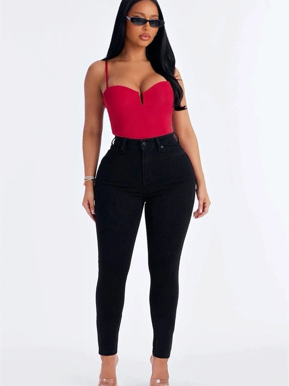 Fashion Nova- Miami booty lifting high rise stretchy skinny jeans